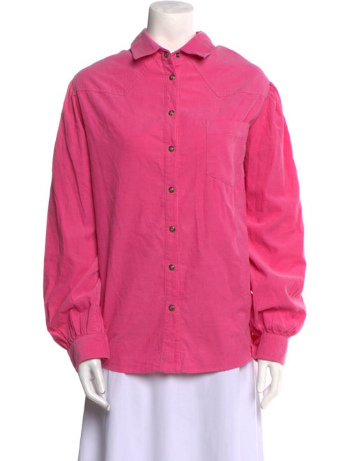 Xirena Long Sleeve Button-Up Top