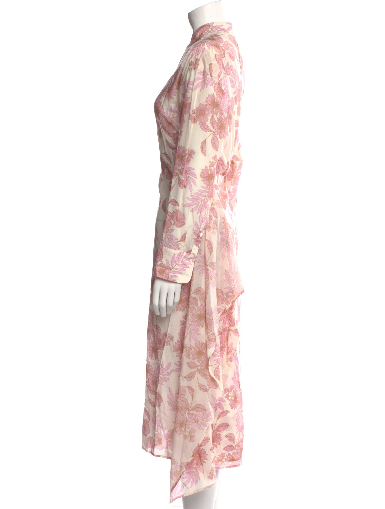 Xirena Floral Print Midi Length Dress