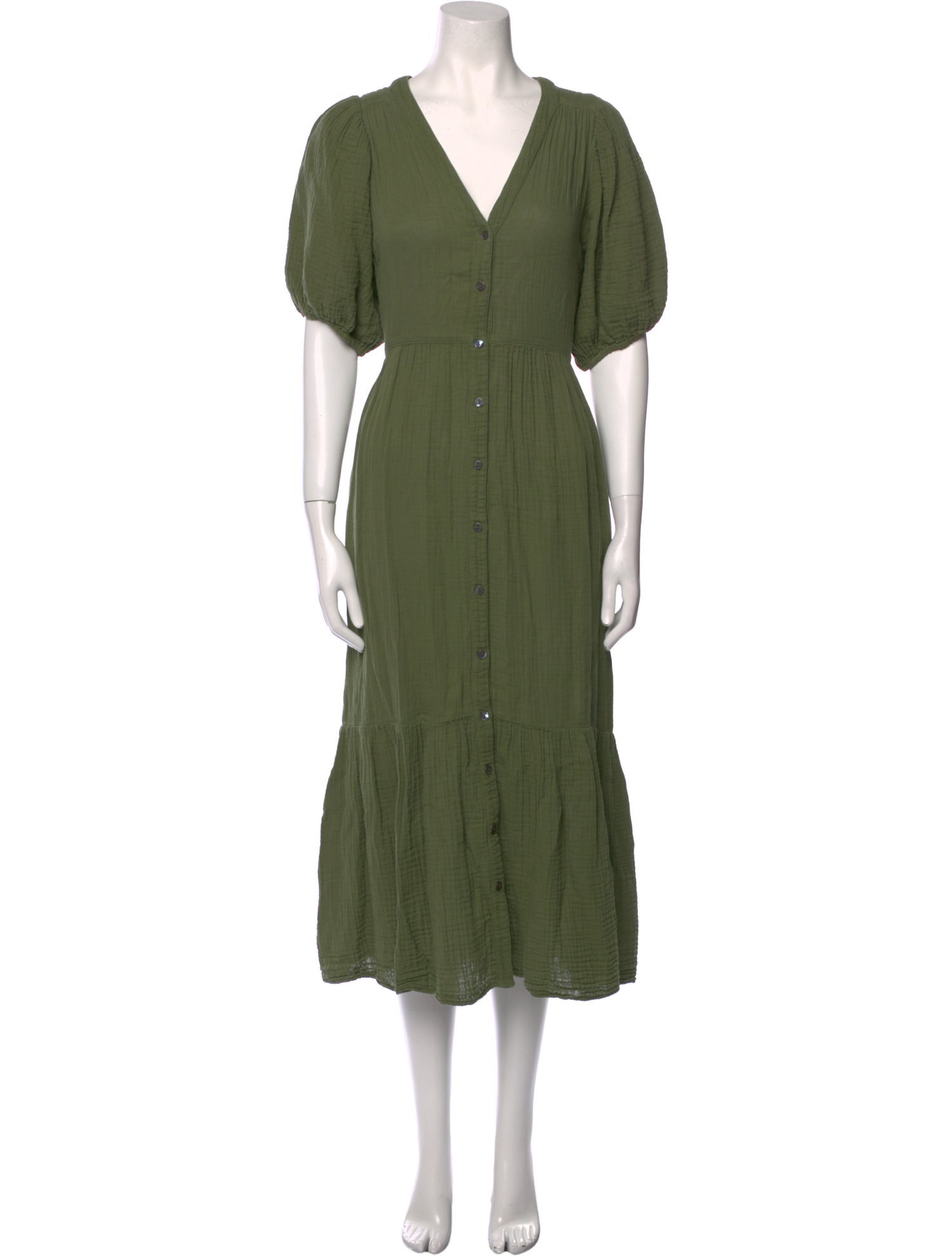 Xirena V-Neck Long Dress