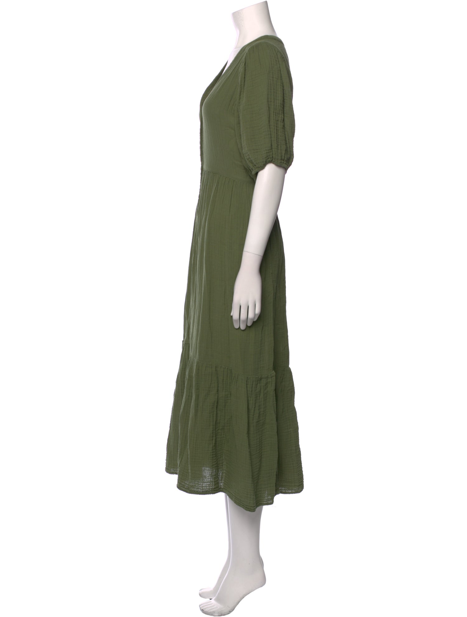 Xirena V-Neck Long Dress