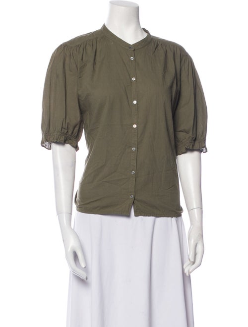 Xirena Short Sleeve Button-Up Top
