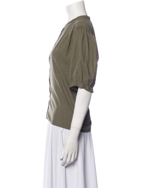 Xirena Short Sleeve Button-Up Top