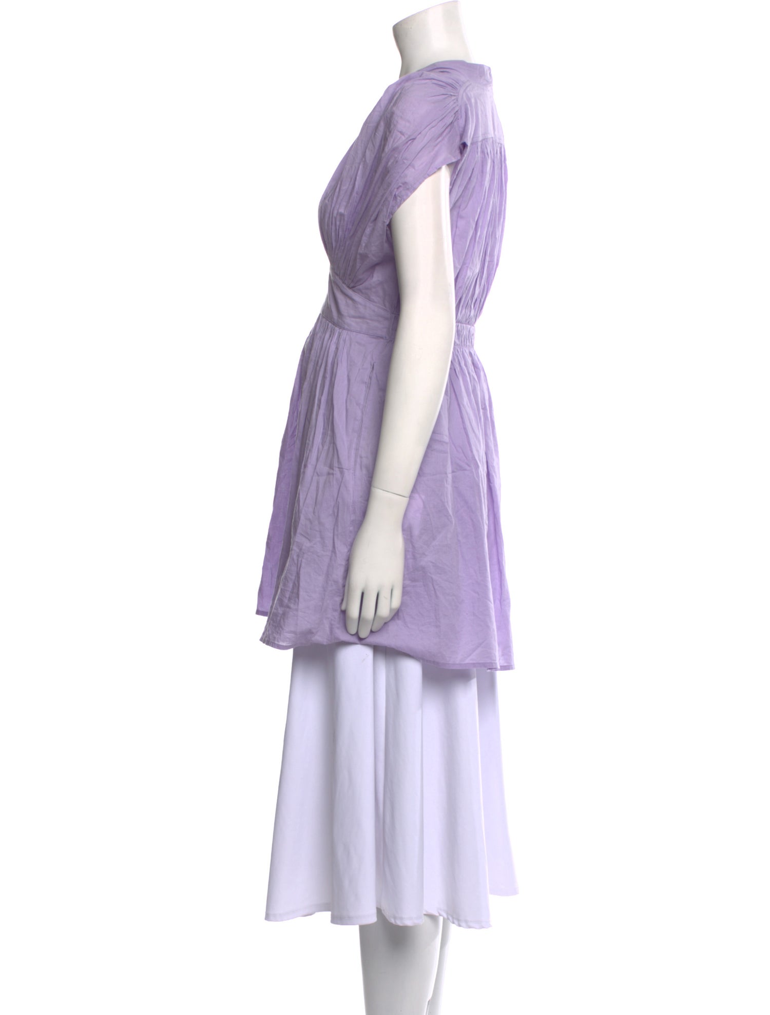 Xirena V-Neck Short Sleeve Tunic