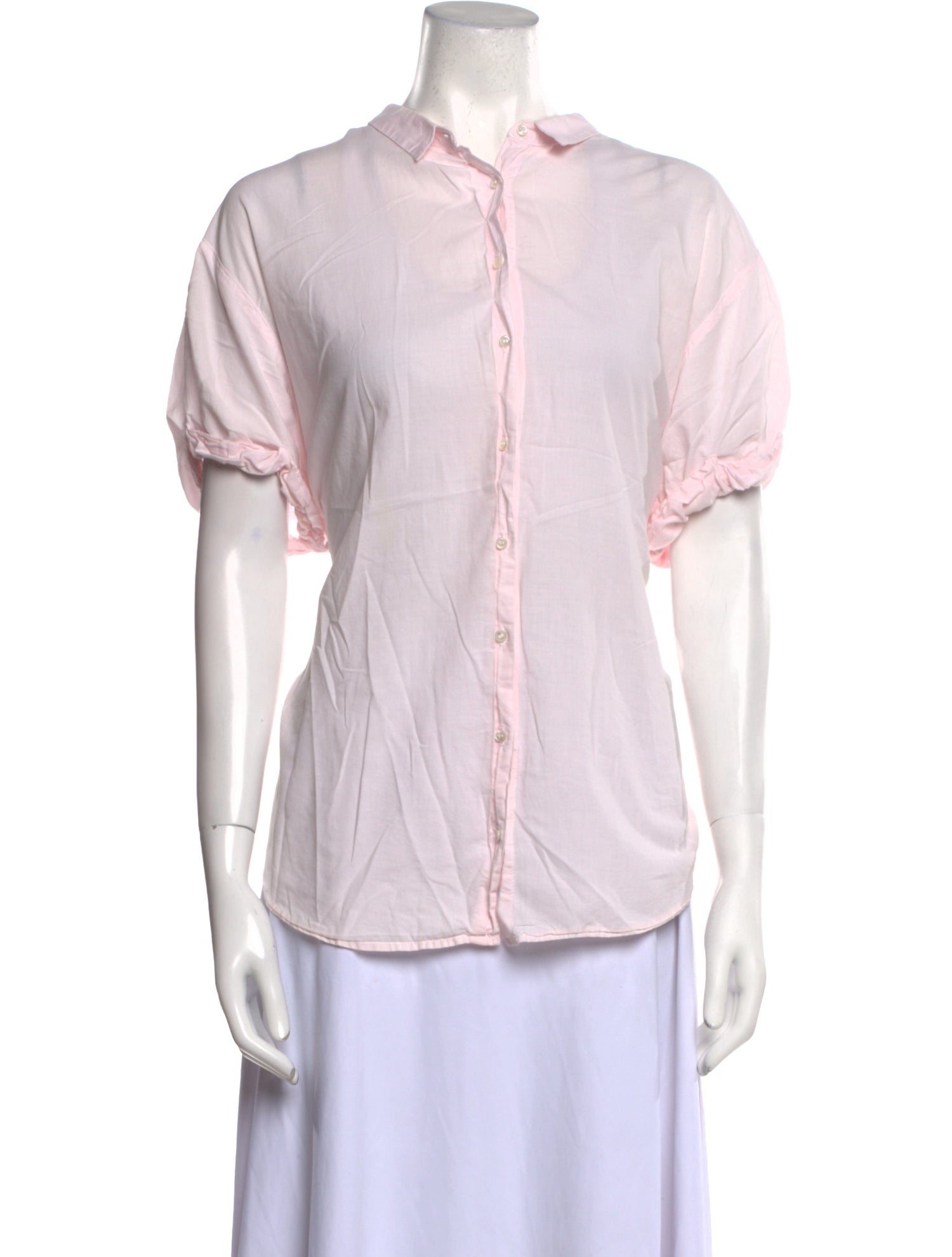 Xirena Short Sleeve Button-Up Top