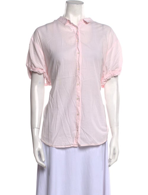 Xirena Short Sleeve Button-Up Top