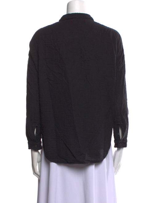 Xirena Three-Quarter Sleeve Button-Up Top