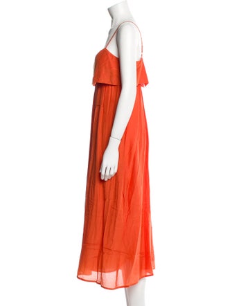 Xirena Square Neckline Long Dress