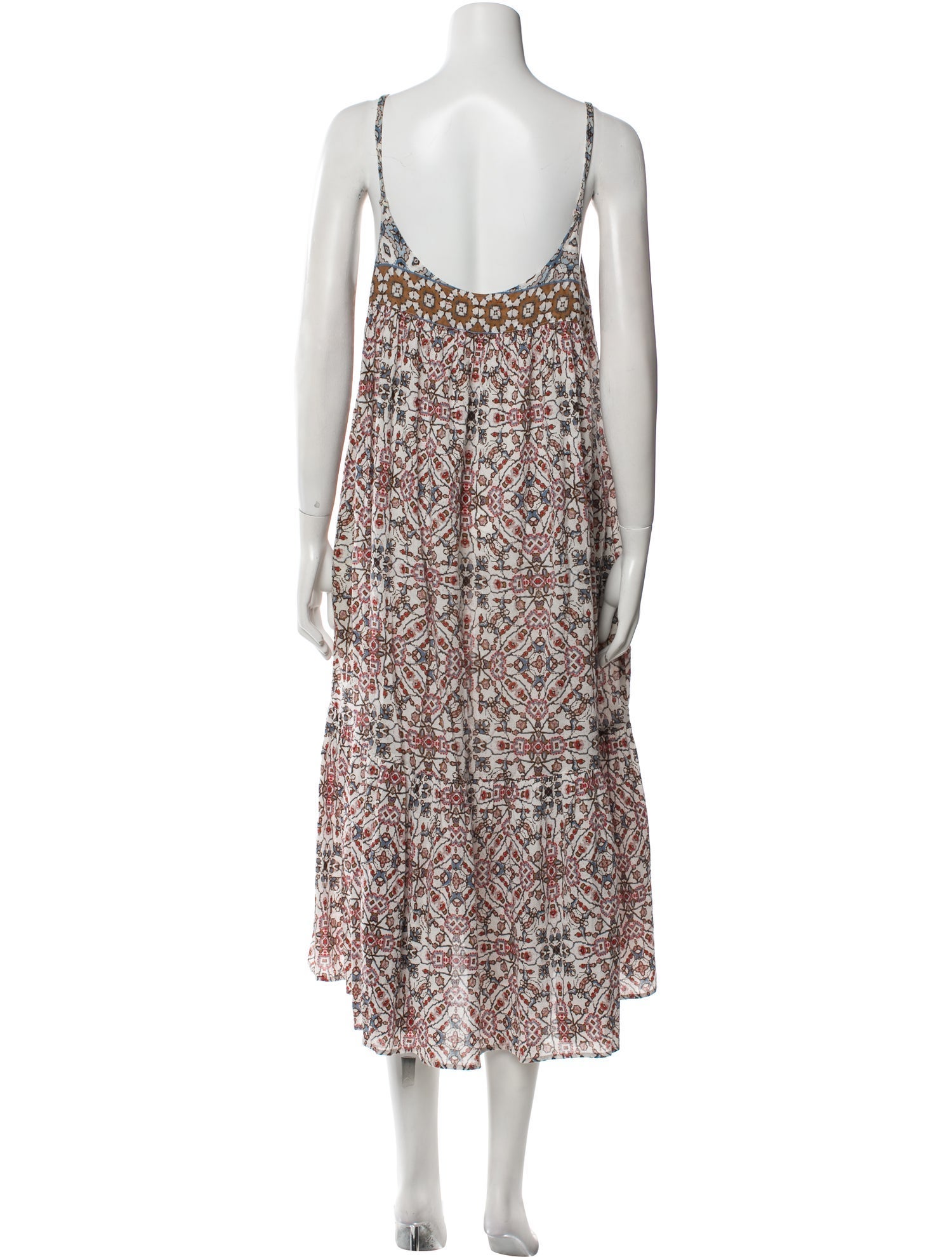 Xirena Printed Midi Length Dress