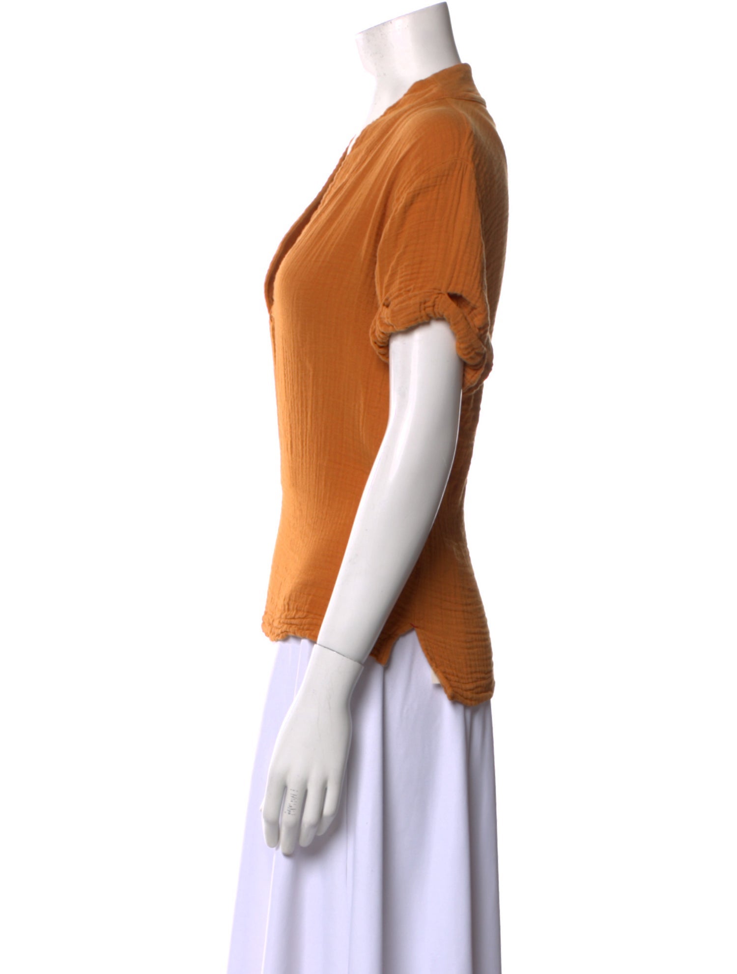 Xirena V-Neck Short Sleeve Top