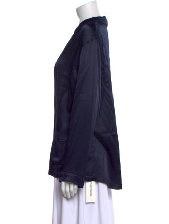 Xirena V-Neck Long Sleeve Button-Up Top