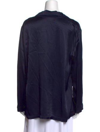 Xirena V-Neck Long Sleeve Button-Up Top