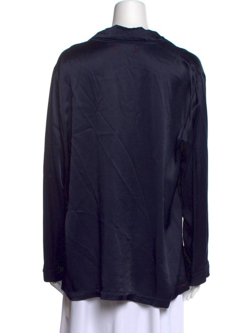 Xirena V-Neck Long Sleeve Button-Up Top