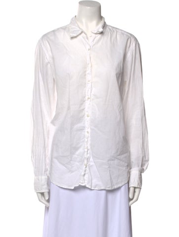 Xirena Tops Long Sleeve Button-Up Top M