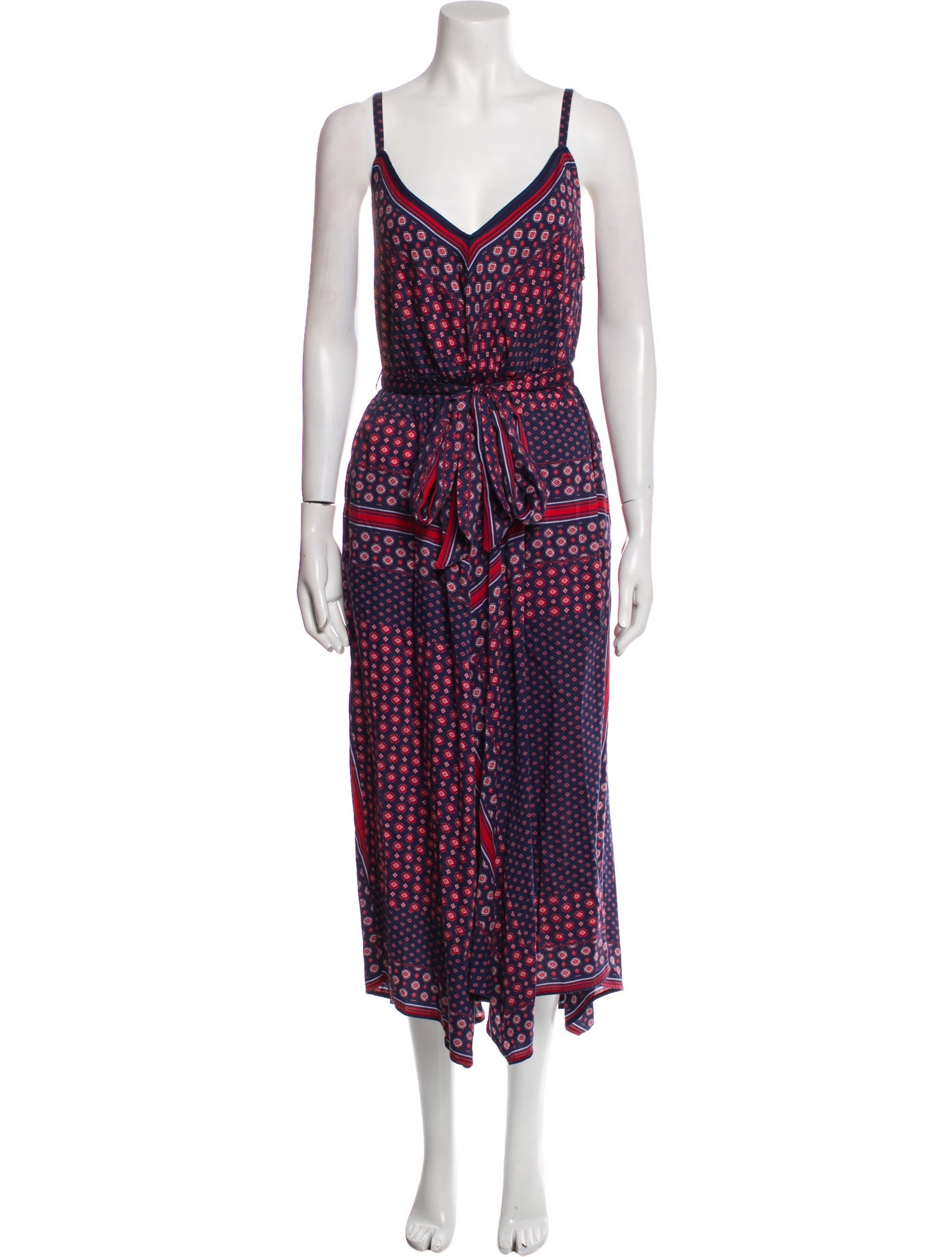 Xirena Printed Long Dress