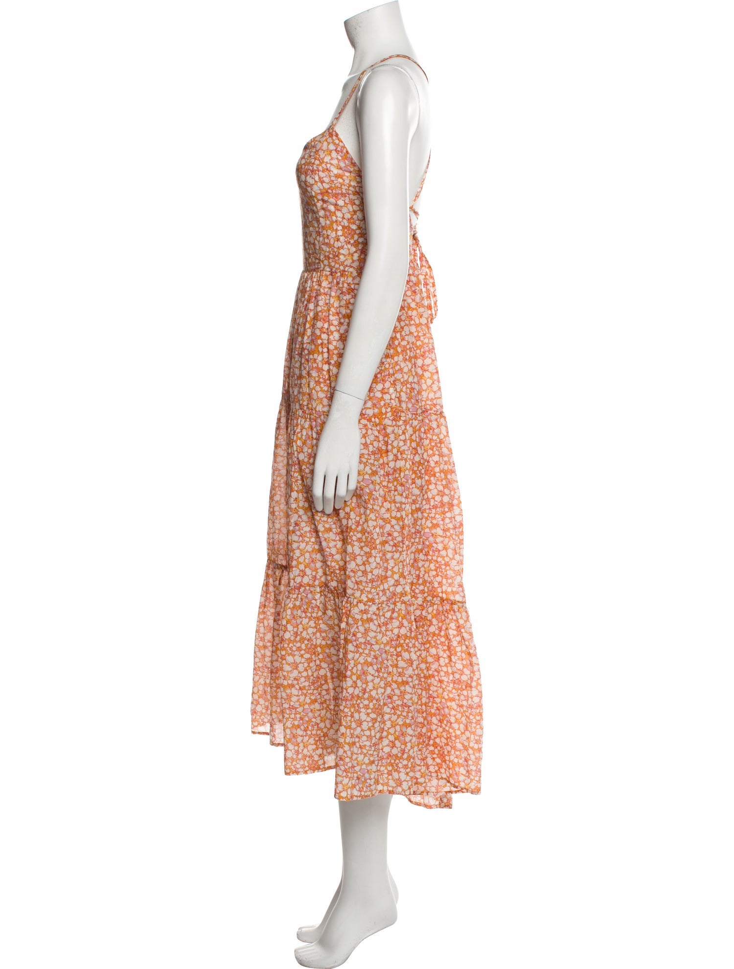 Xirena Floral Print Long Dress