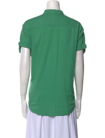 Xirena Short Sleeve Button-Up Top