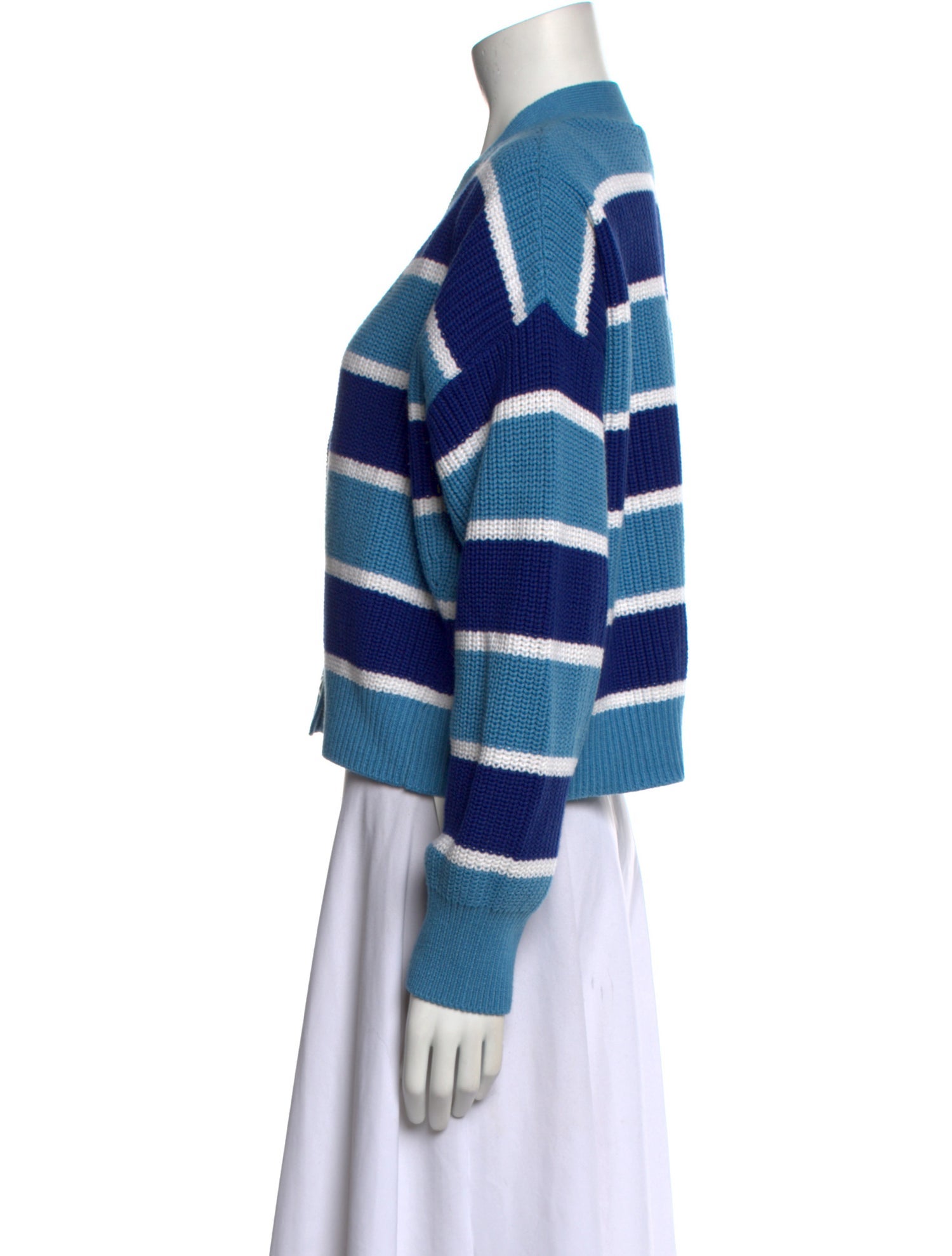 Xirena Striped V-Neck Sweater