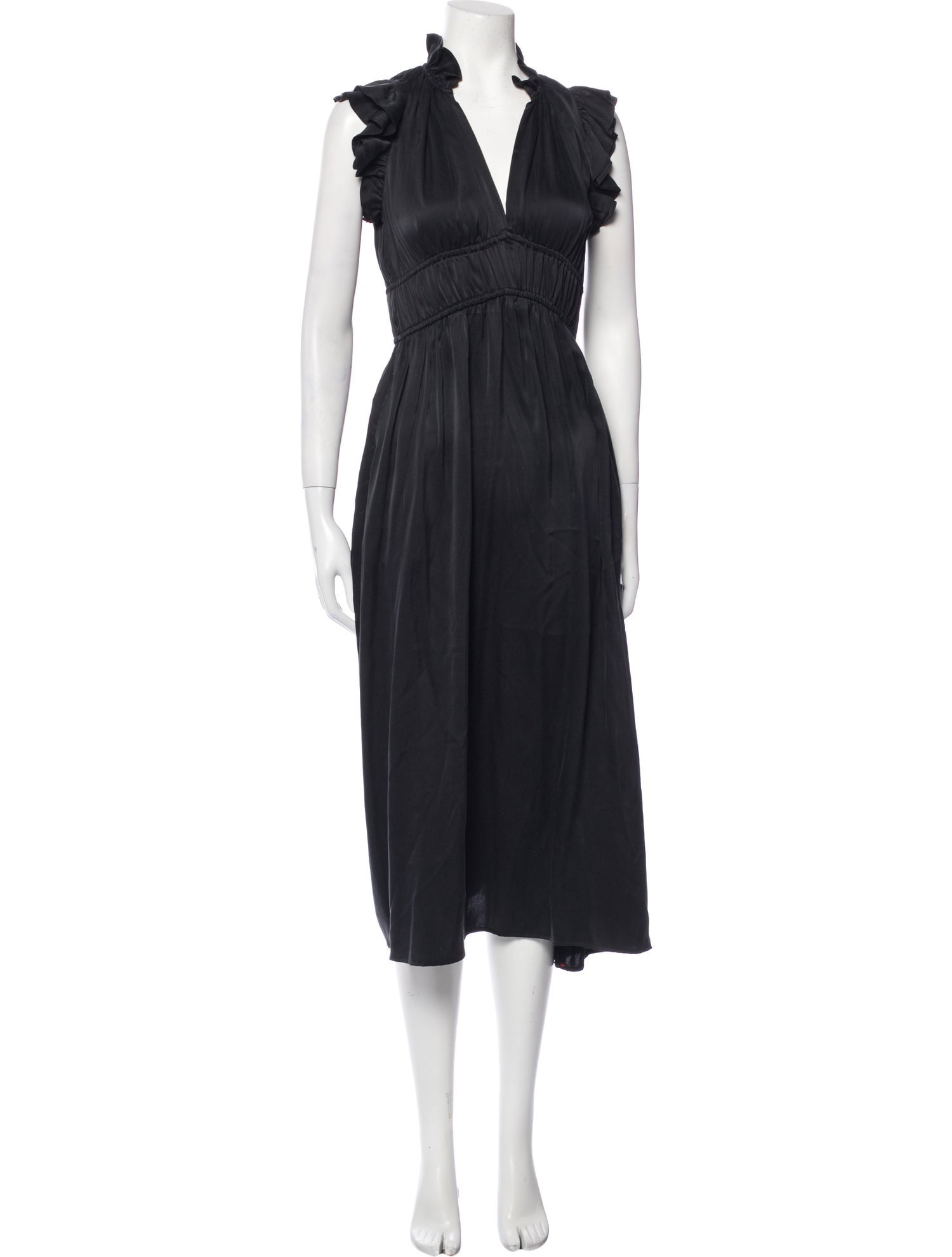 Xirena Silk Midi Length Dress