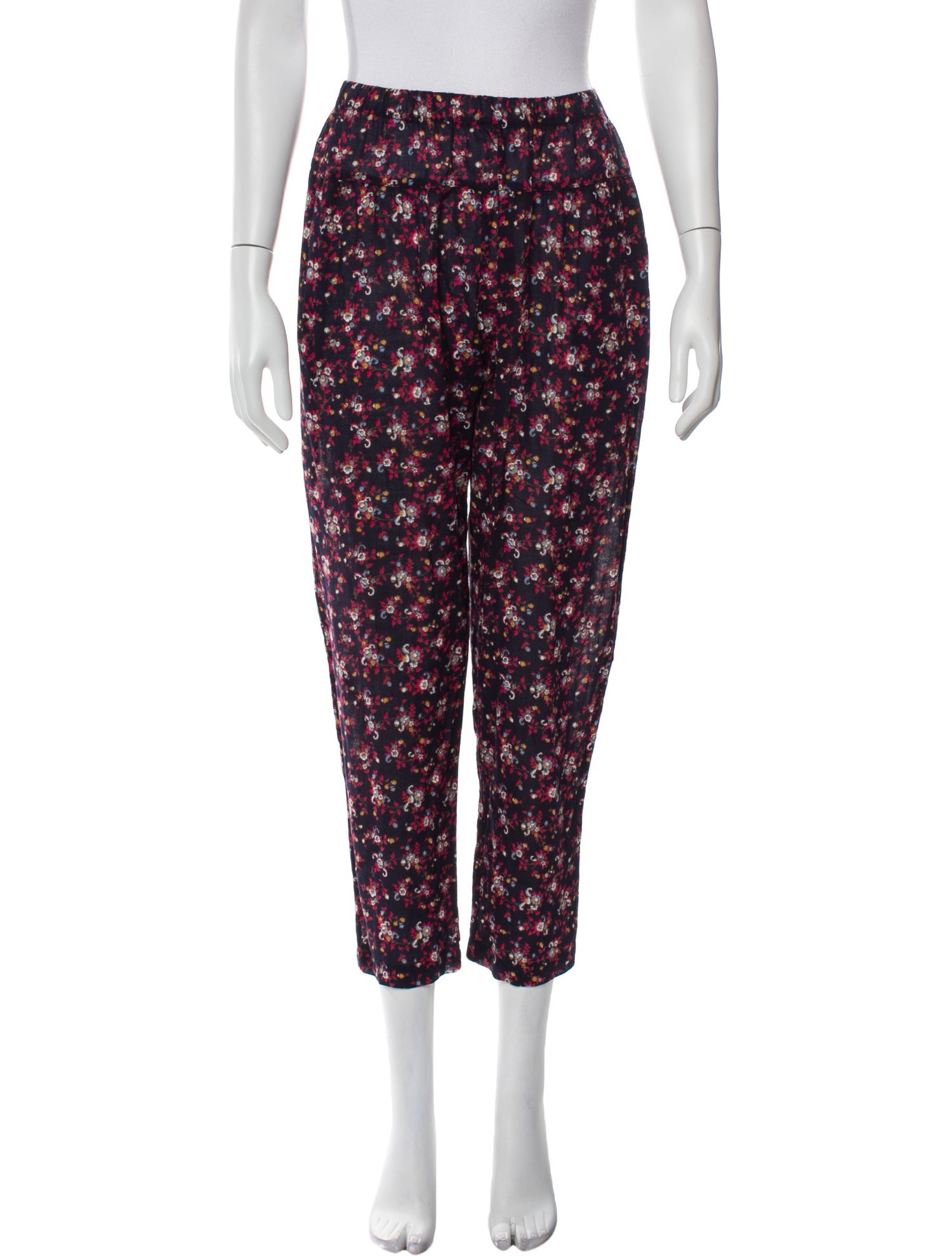 Xirena Floral Print Straight Leg Pants