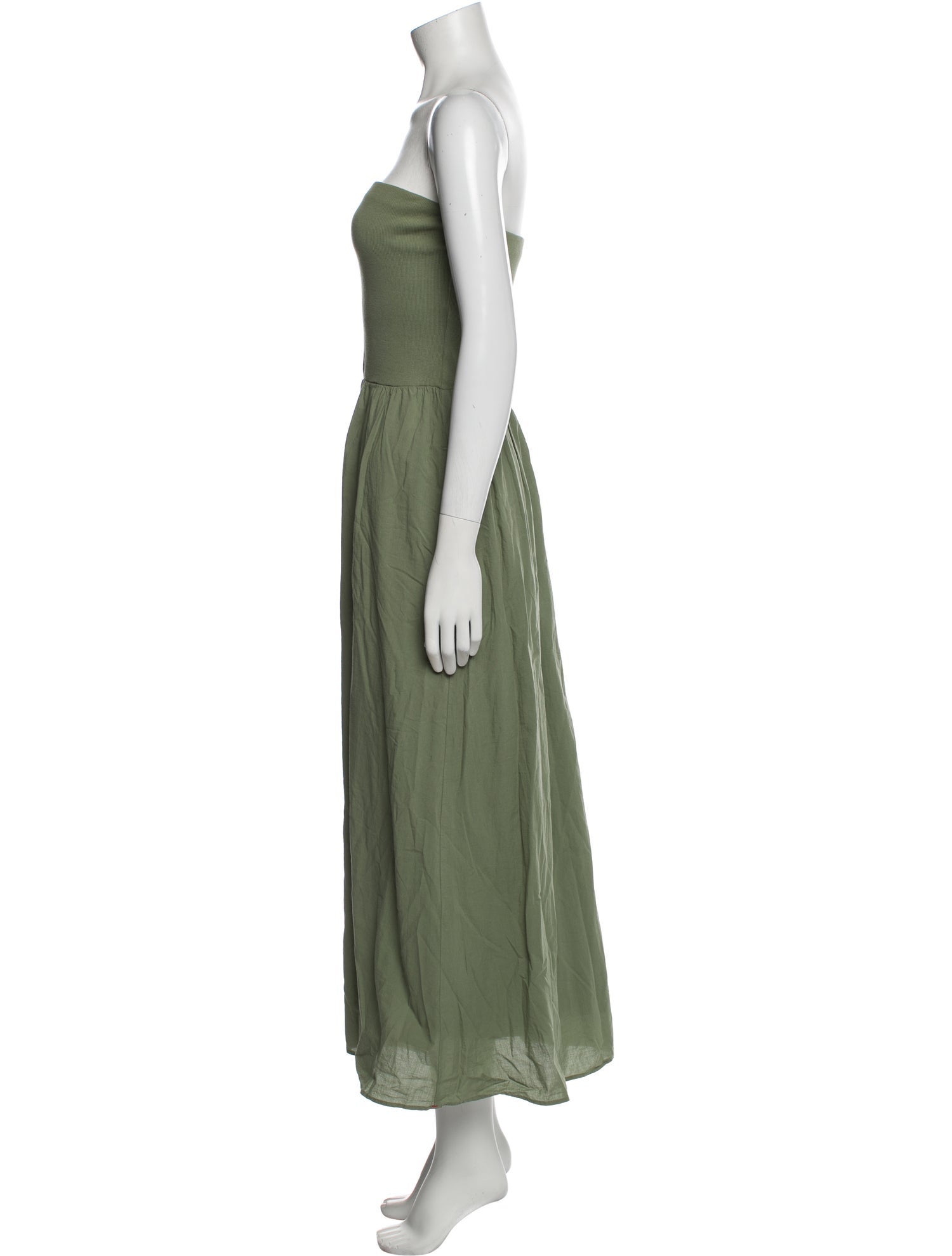 Xirena Strapless Midi Length Dress