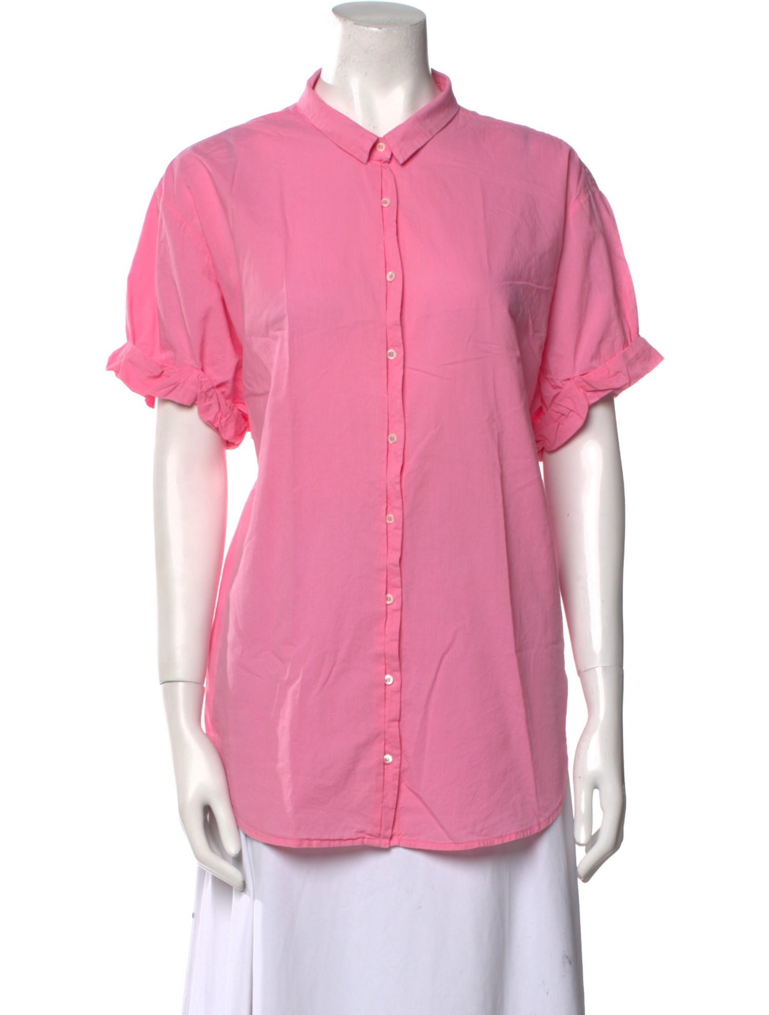 Xirena Short Sleeve Button-Up Top