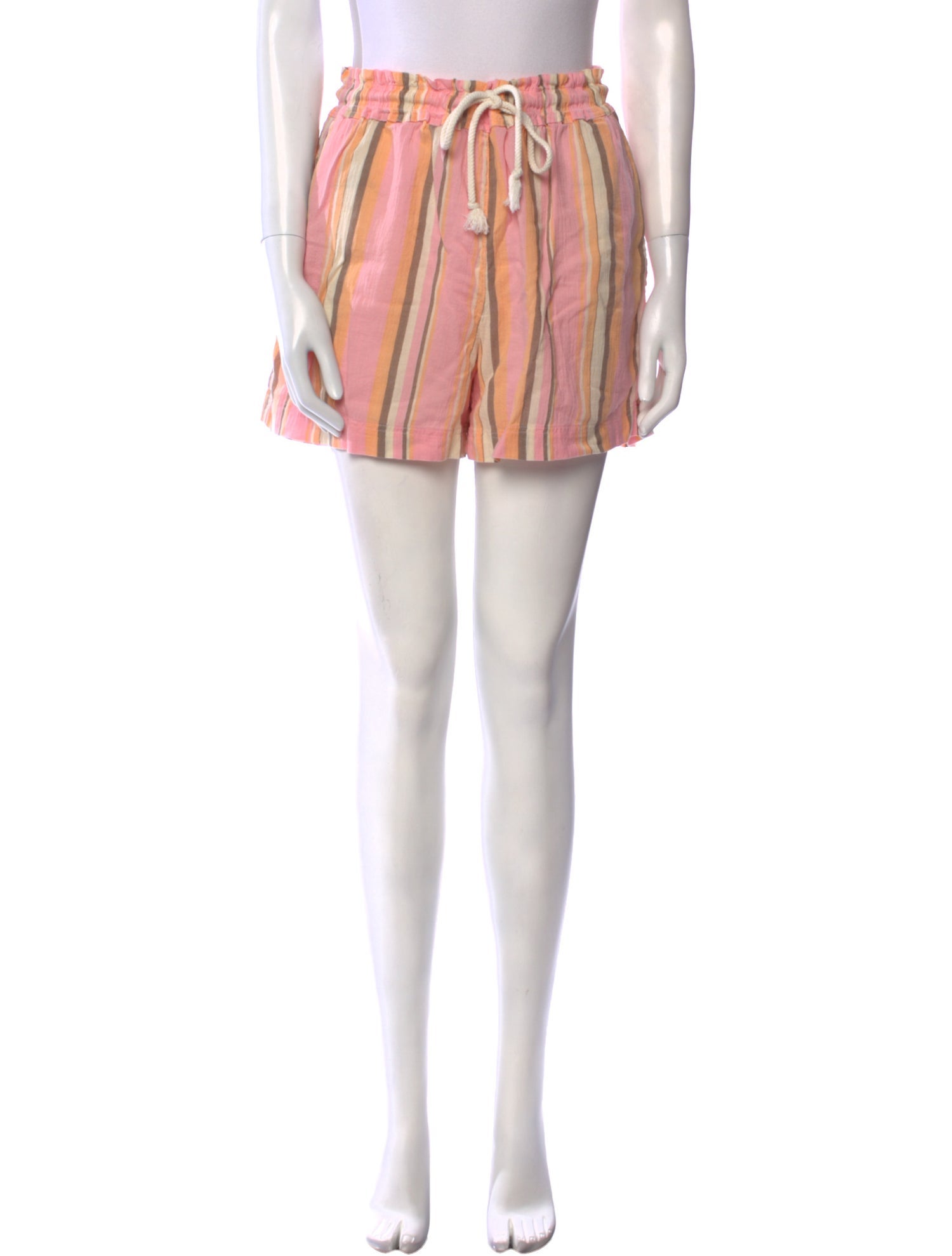 Xirena Striped Mini Shorts