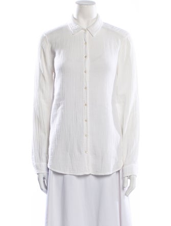 Xirena Long Sleeve Button-Up Top