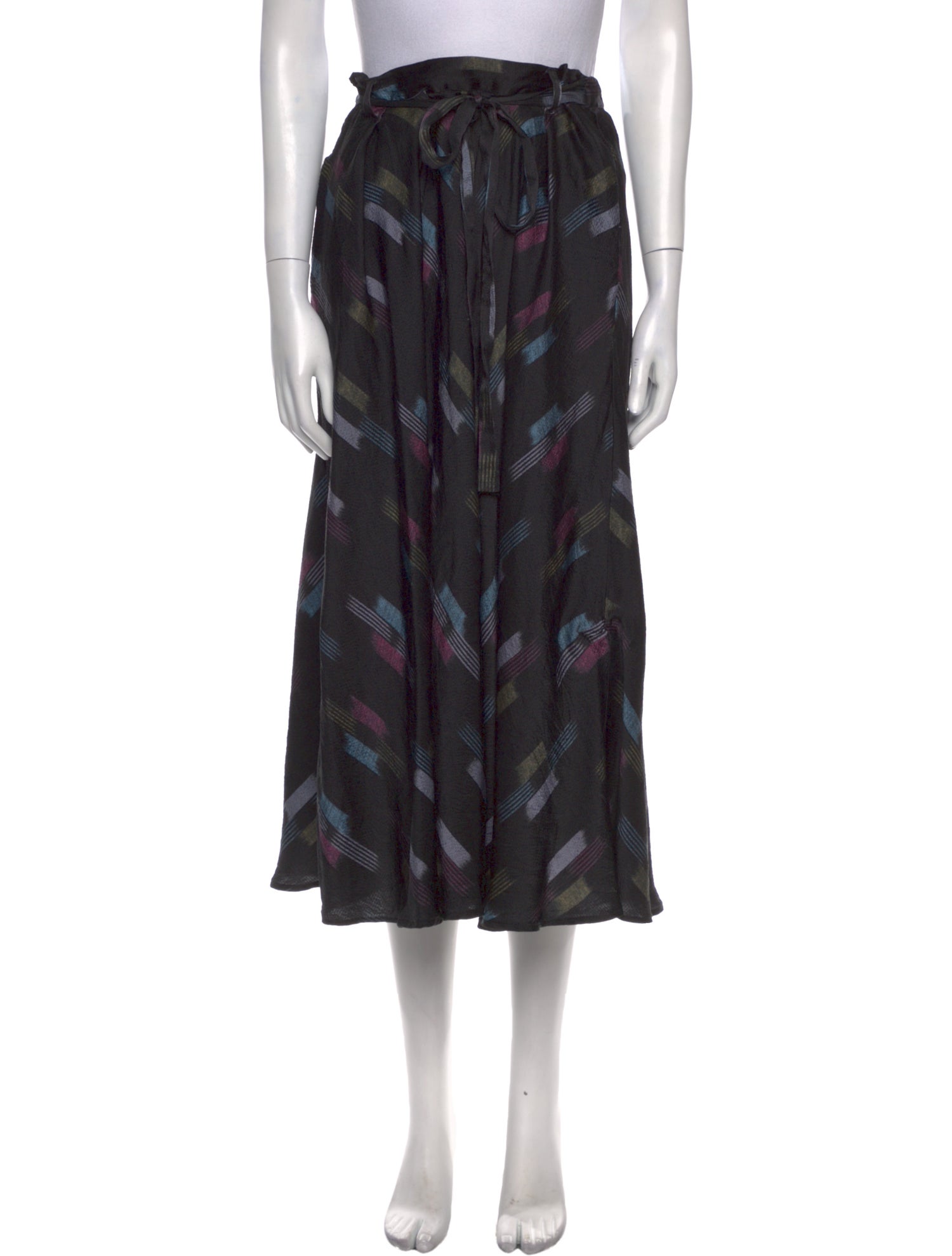 Xirena Silk Midi Length Skirt