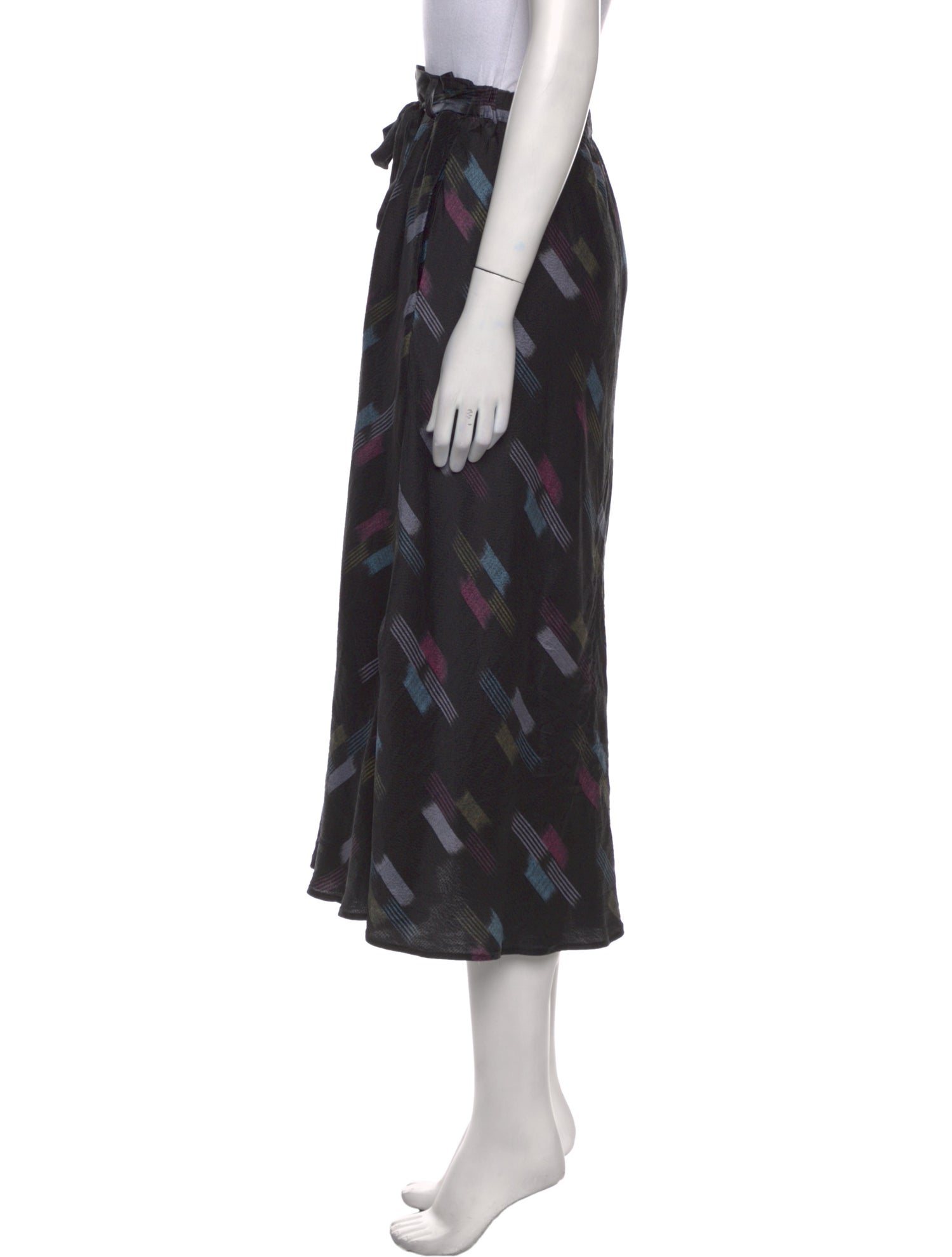 Xirena Silk Midi Length Skirt