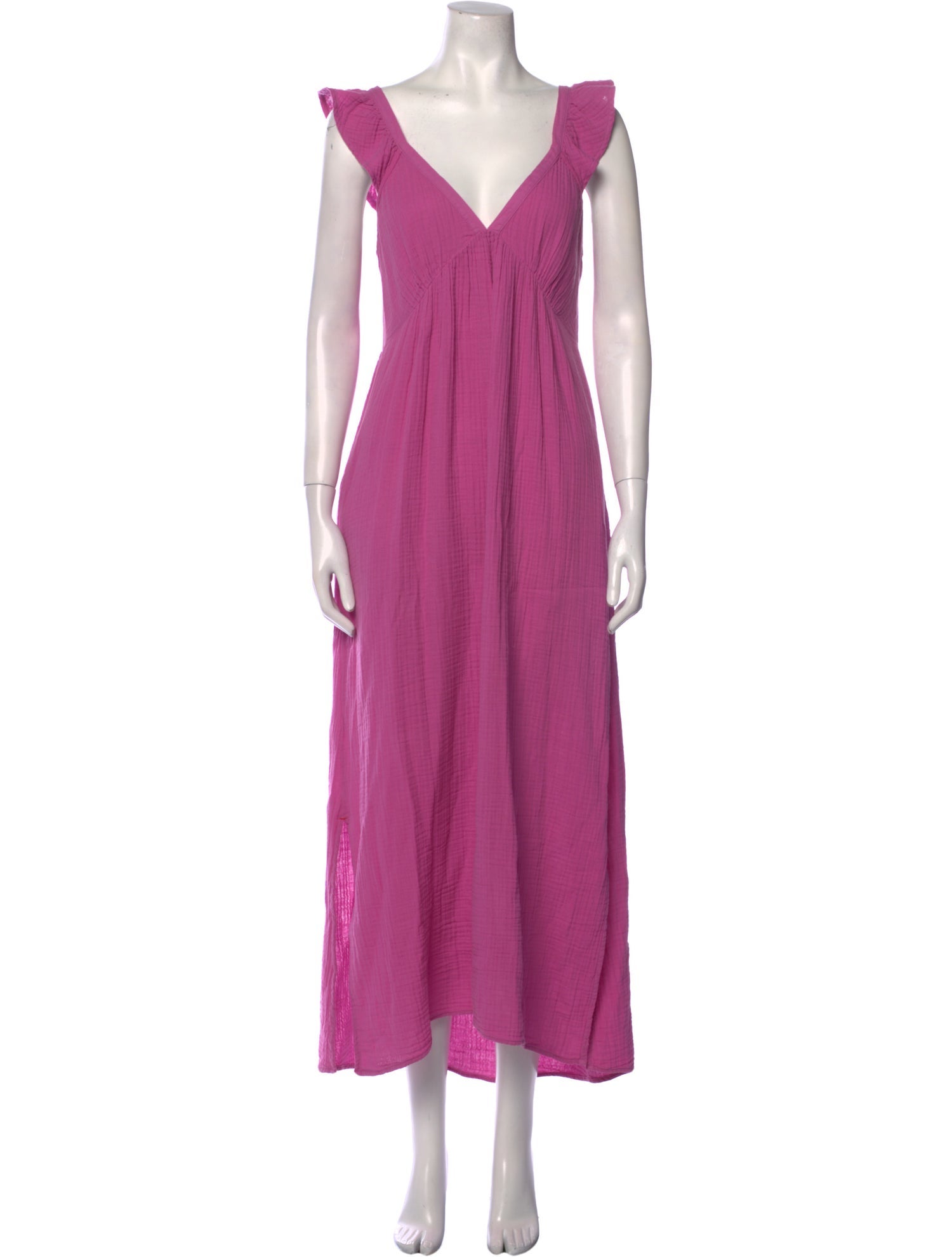 Xirena V-Neck Long Dress