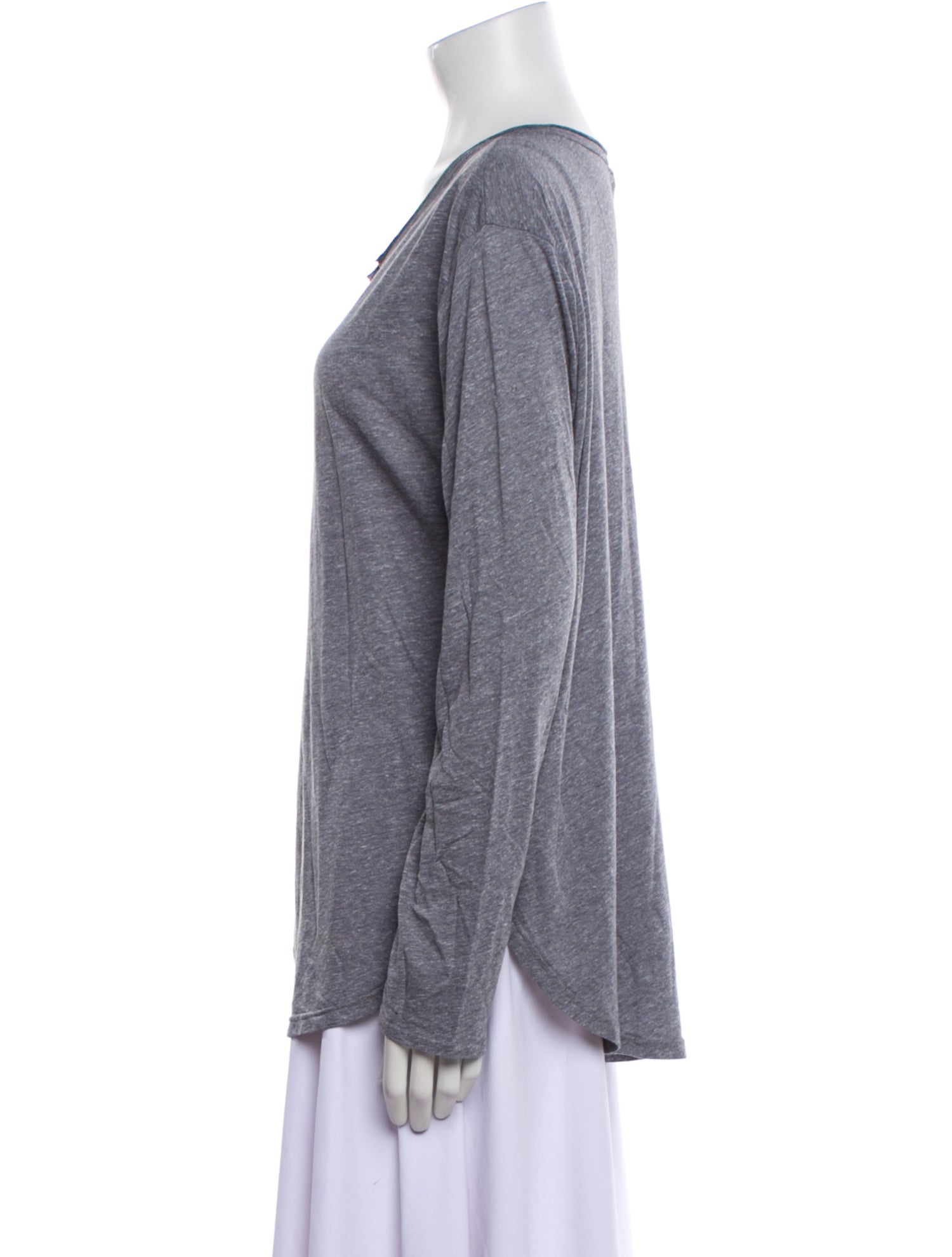Xirena Scoop Neck Long Sleeve Tunic
