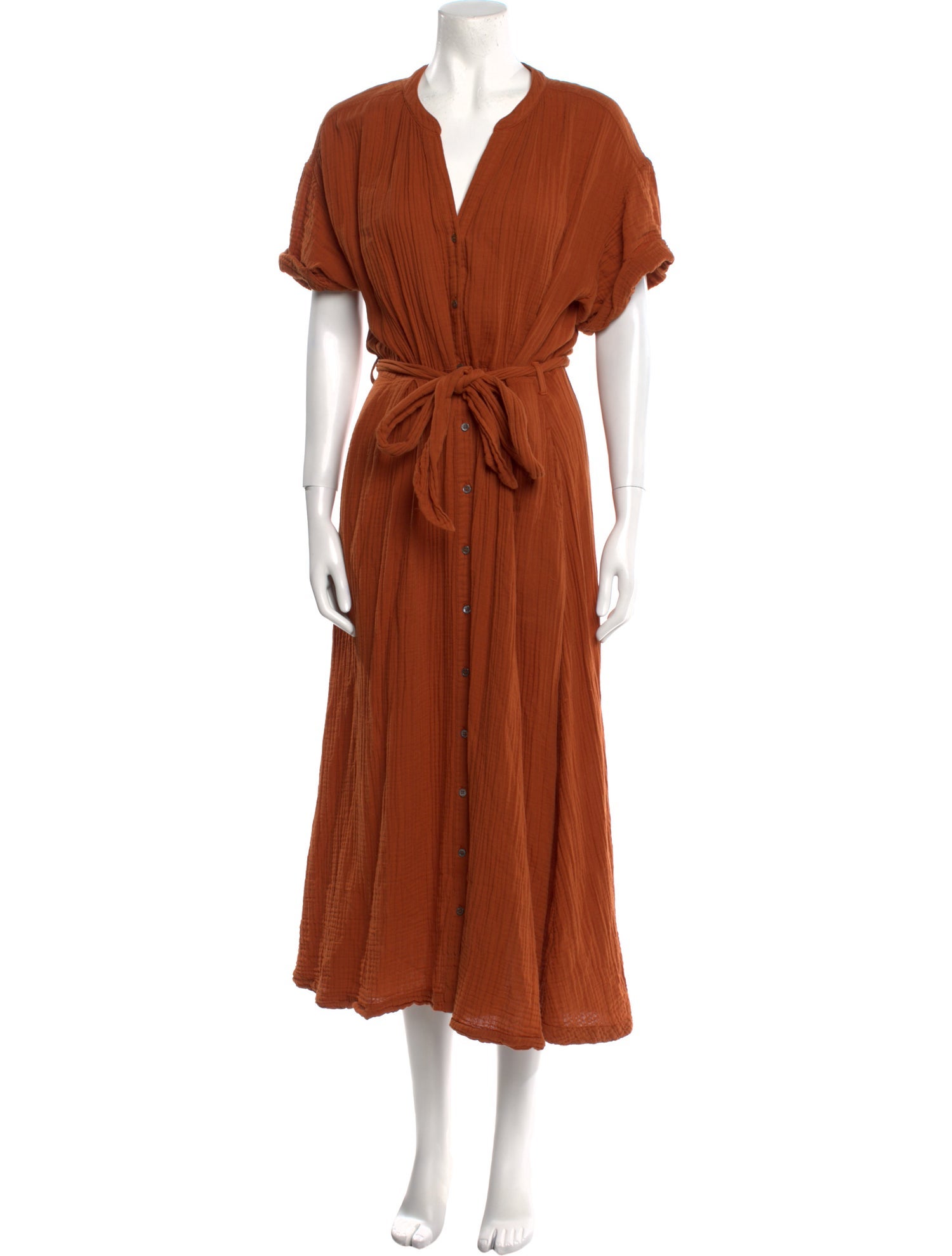 Xirena V-Neck Long Dress