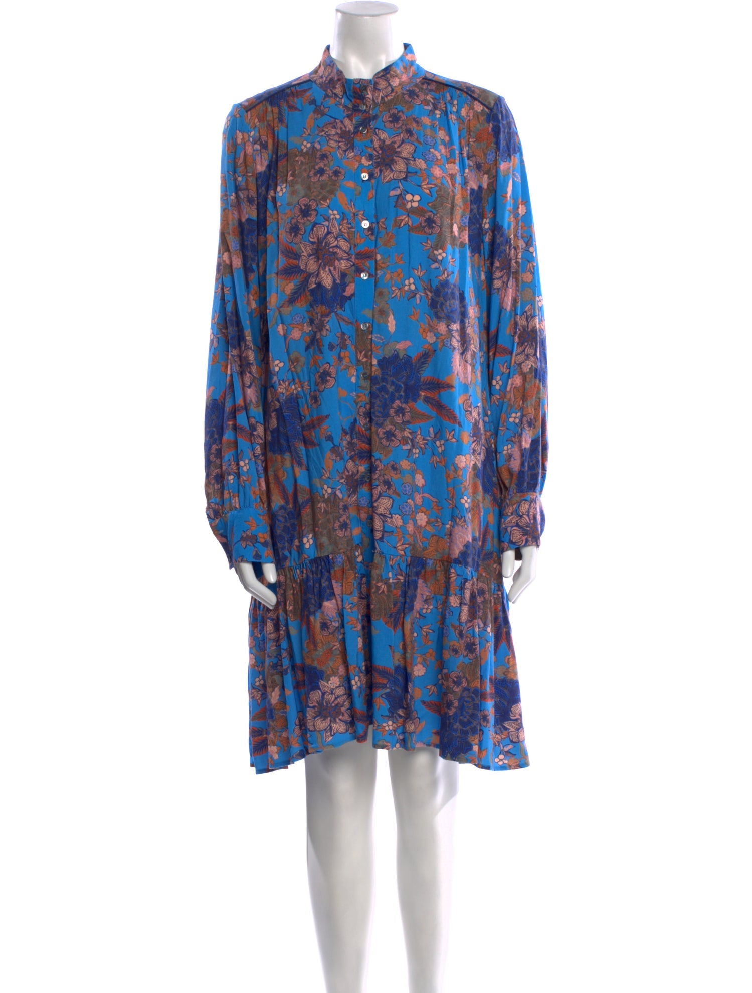 Xirena Floral Print Knee-Length Dress