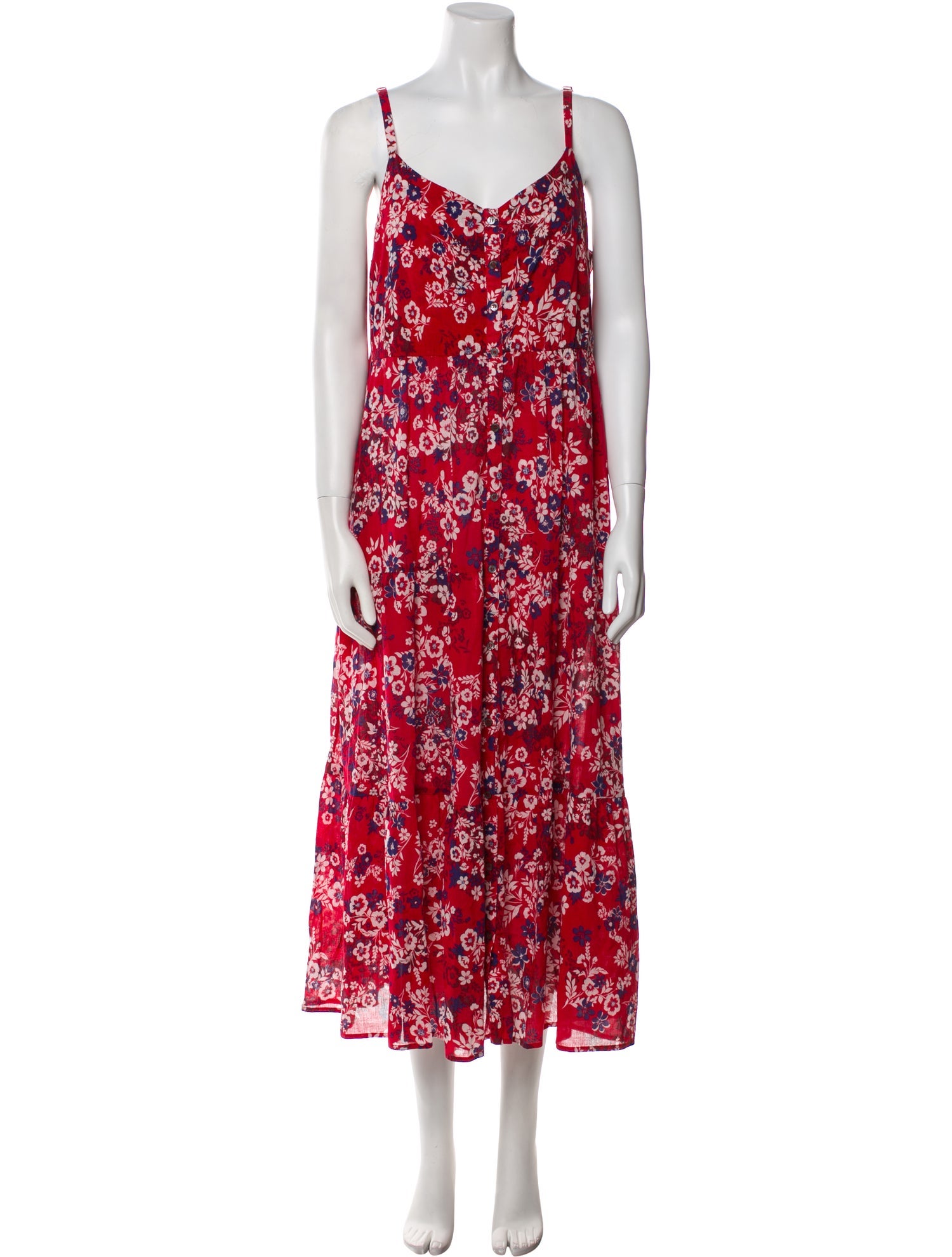 Xirena Floral Print Long Dress