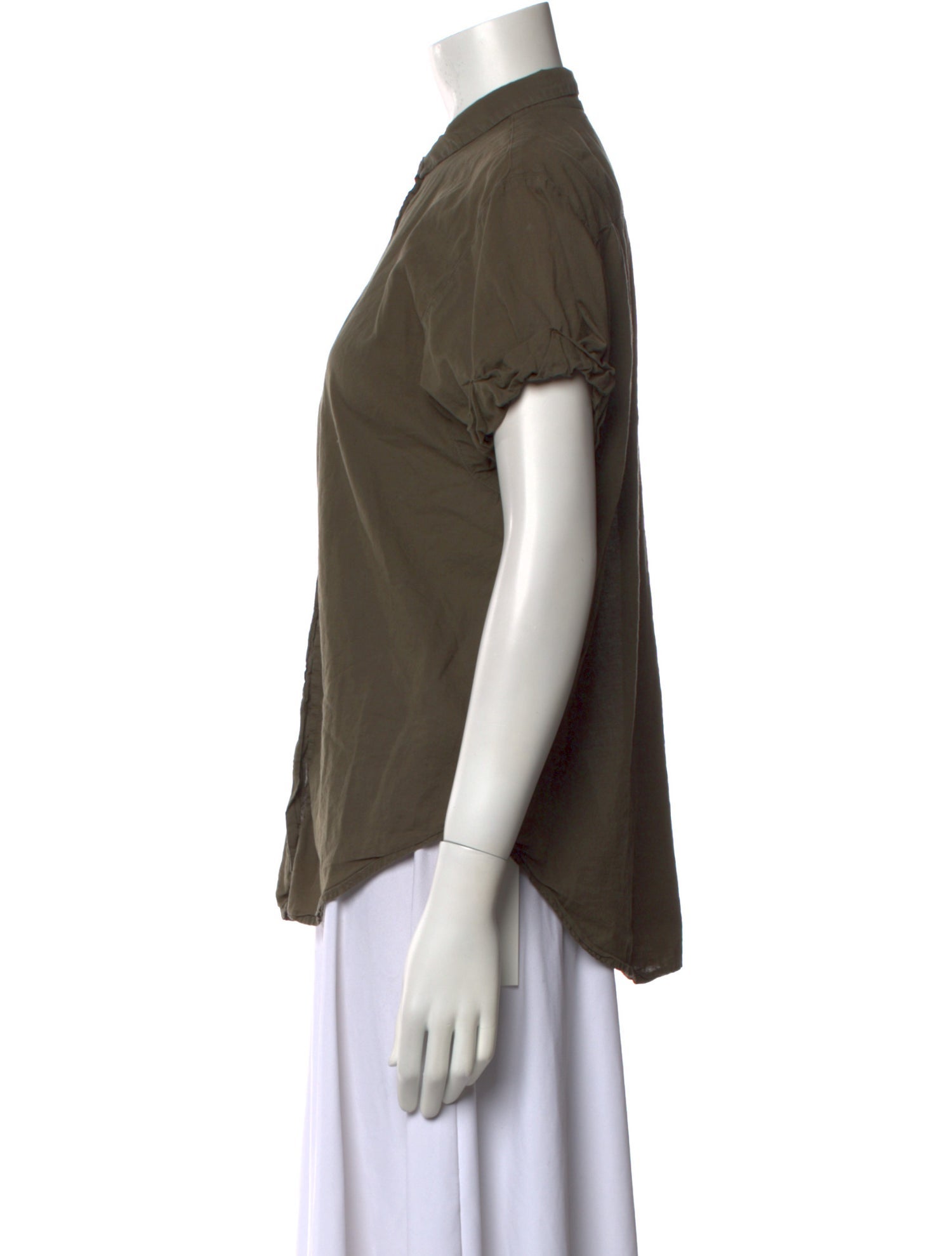 Xirena Short Sleeve Button-Up Top