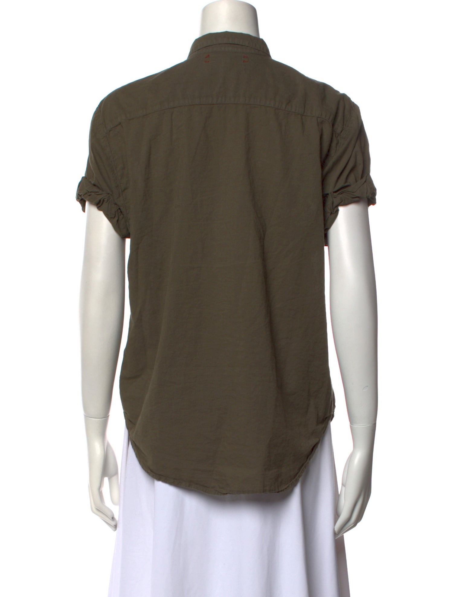 Xirena Short Sleeve Button-Up Top