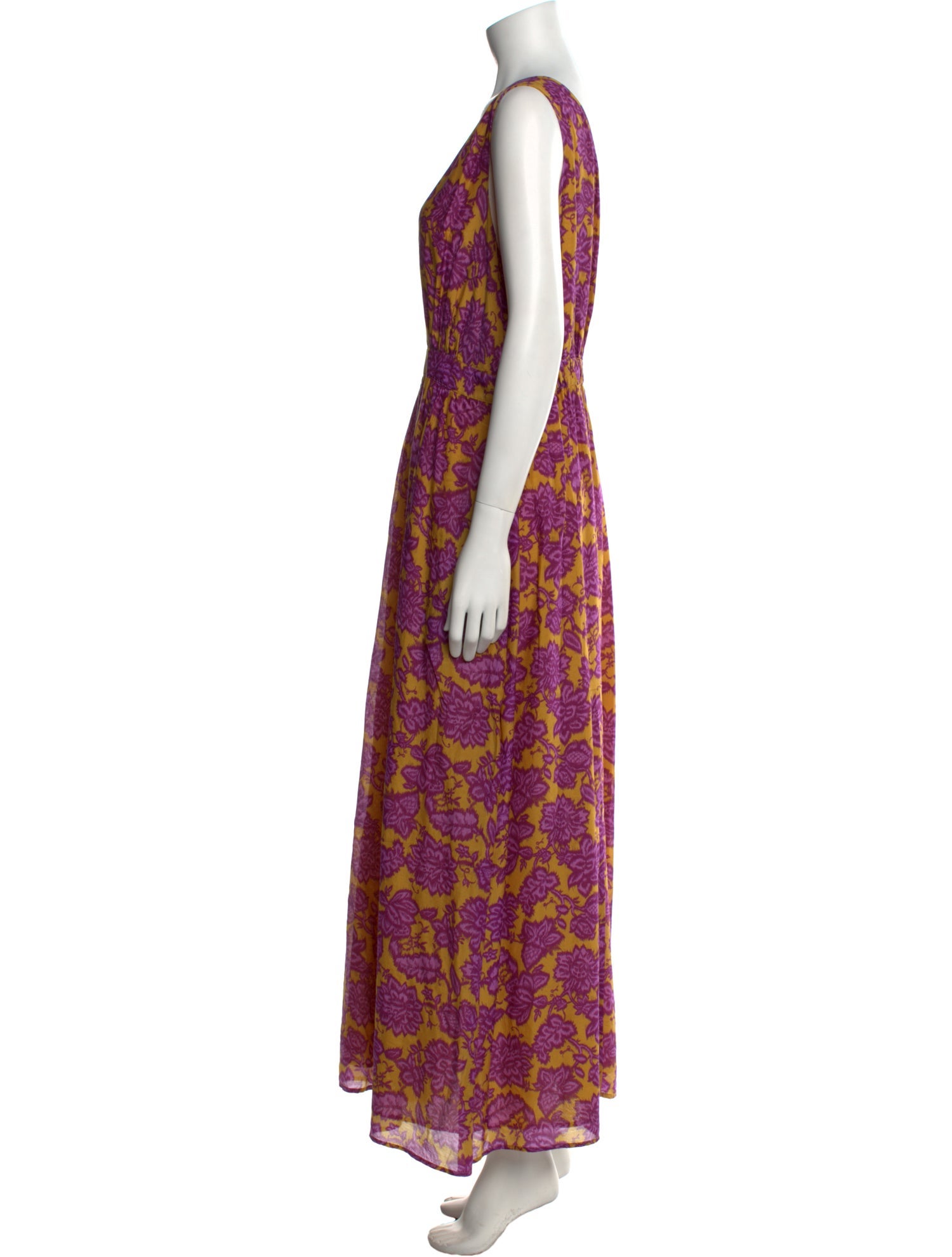 Xirena Floral Print Long Dress