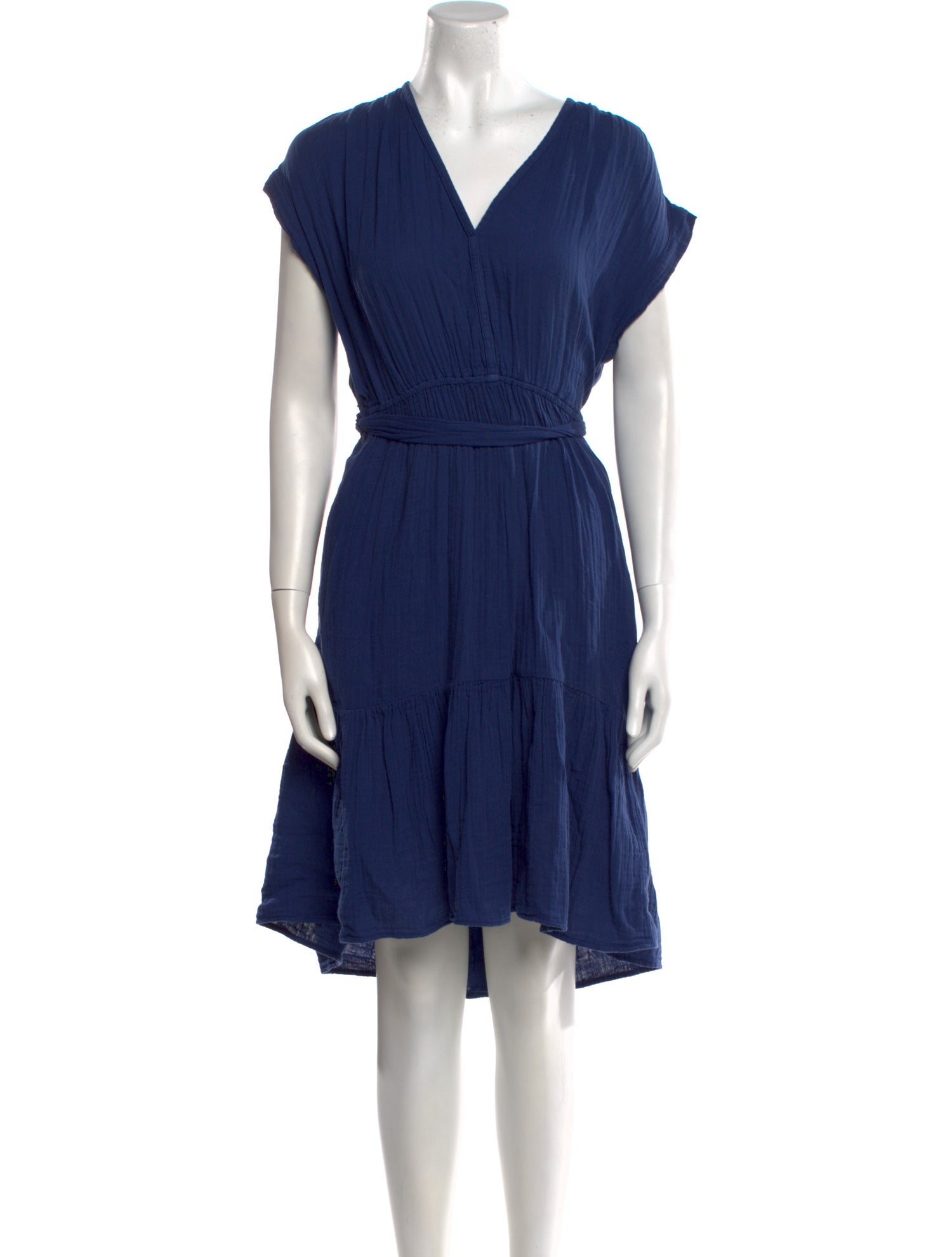 Xirena V-Neck Knee-Length Dress