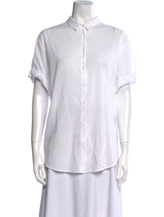 Xirena Short Sleeve Button-Up Top