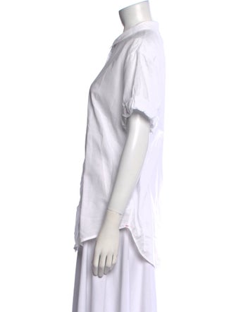 Xirena Short Sleeve Button-Up Top