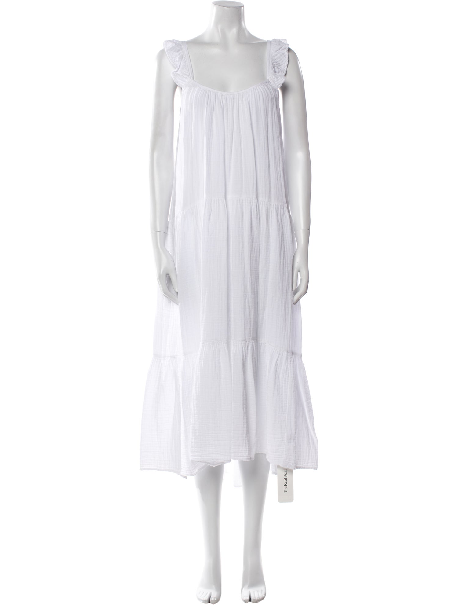 Xirena Square Neckline Long Dress