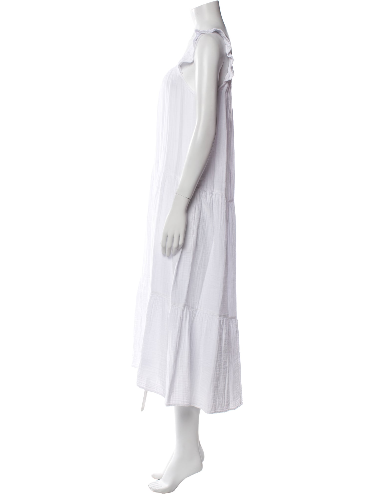 Xirena Square Neckline Long Dress