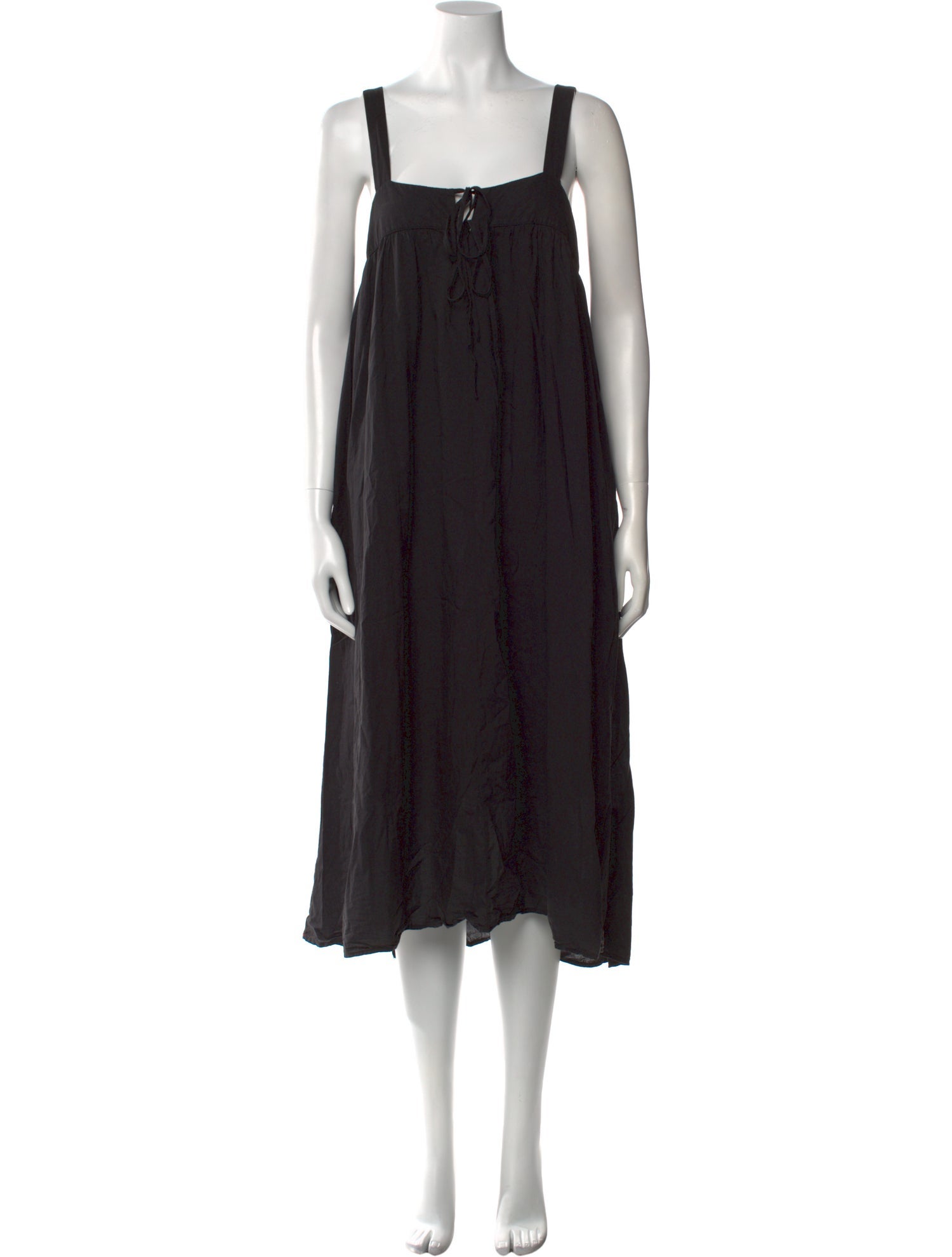 Xirena Square Neckline Midi Length Dress