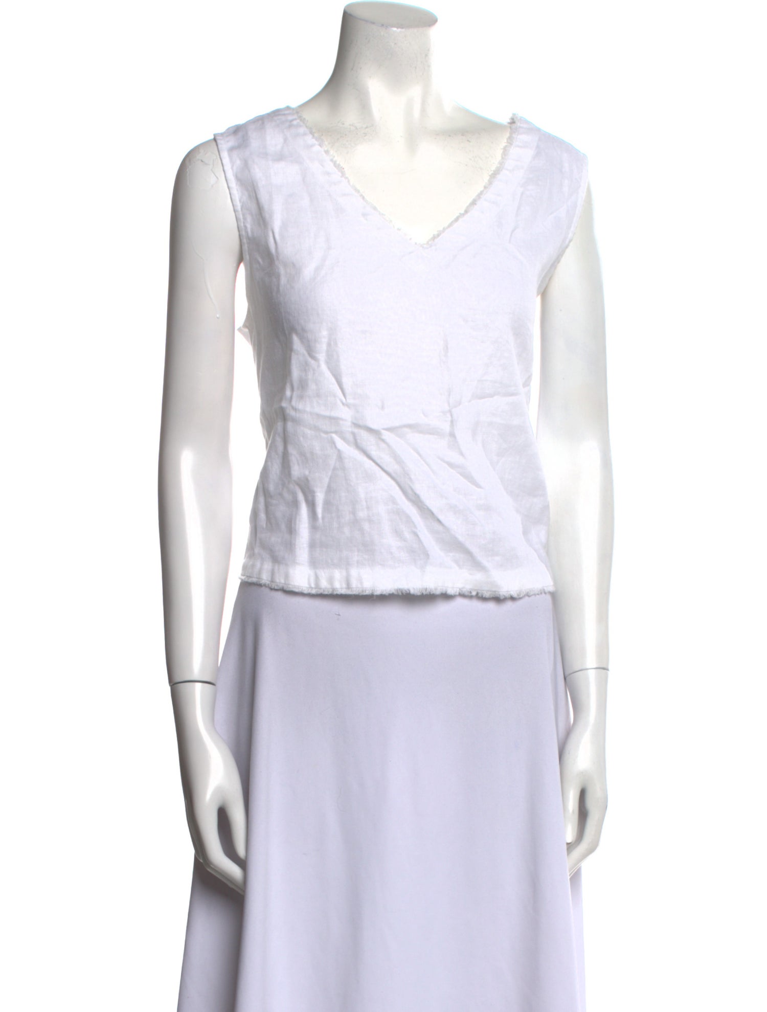 Xirena Linen V-Neck Top
