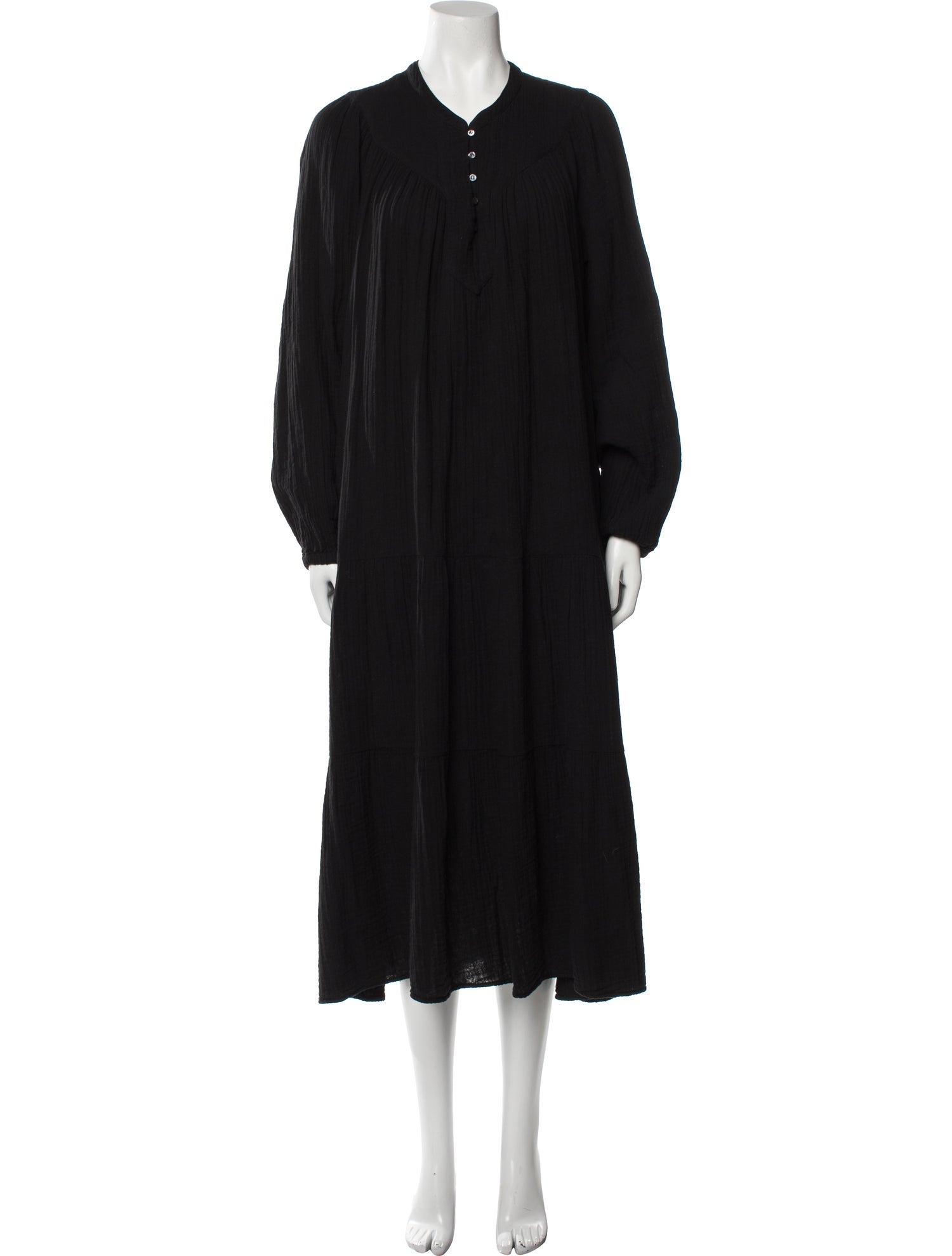 Xirena V-Neck Long Dress