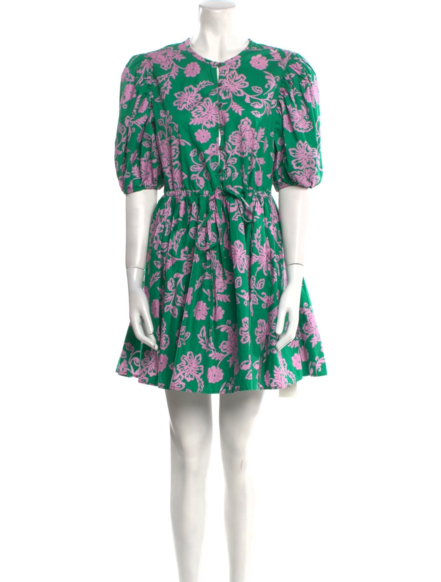 Xirena Floral Print Mini Dress