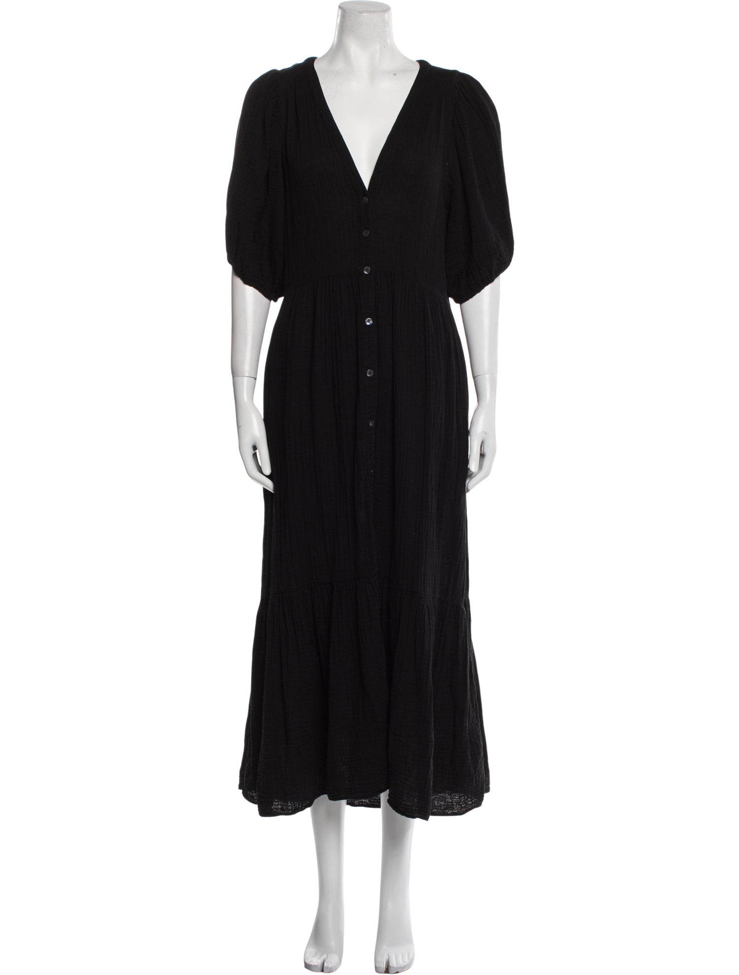 Xirena V-Neck Long Dress