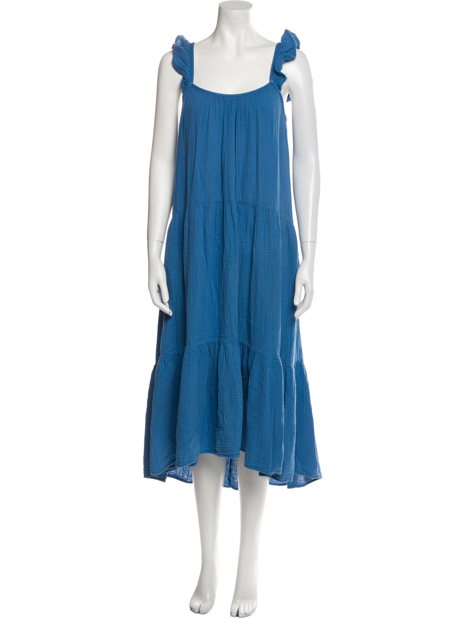 Xirena Square Neckline Long Dress