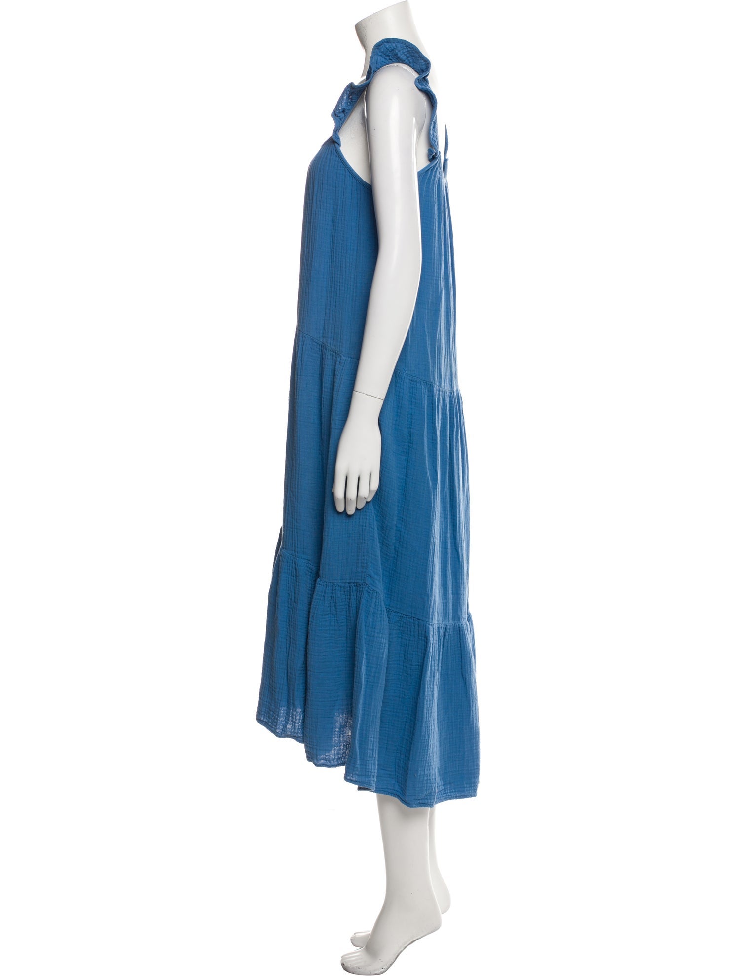 Xirena Square Neckline Long Dress