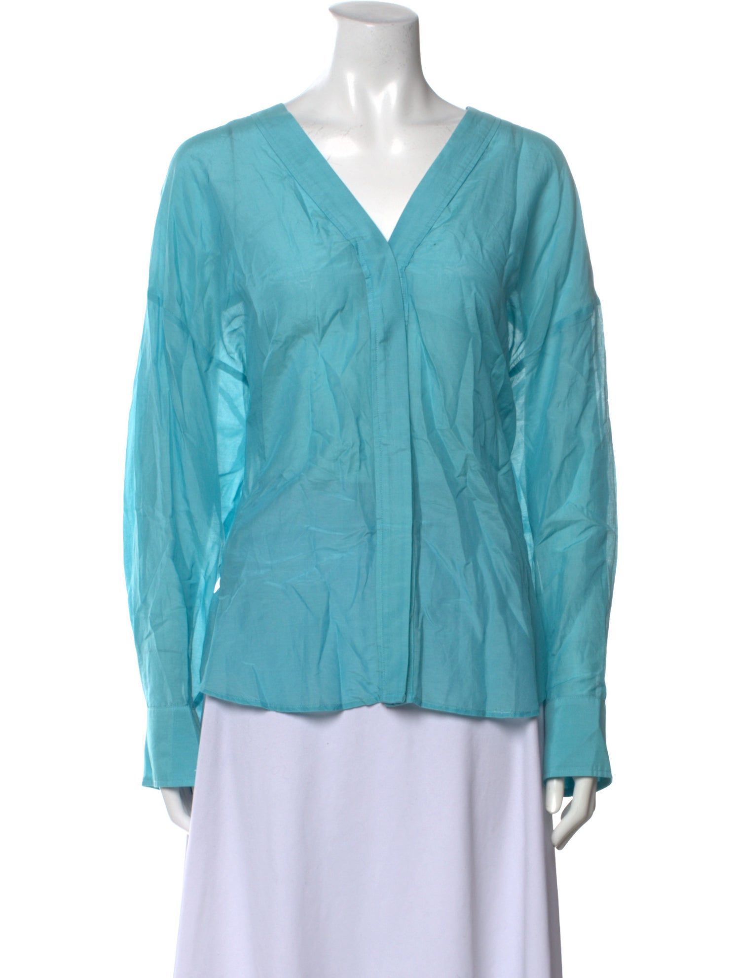 Xirena V-Neck Long Sleeve Blouse w/ Tags